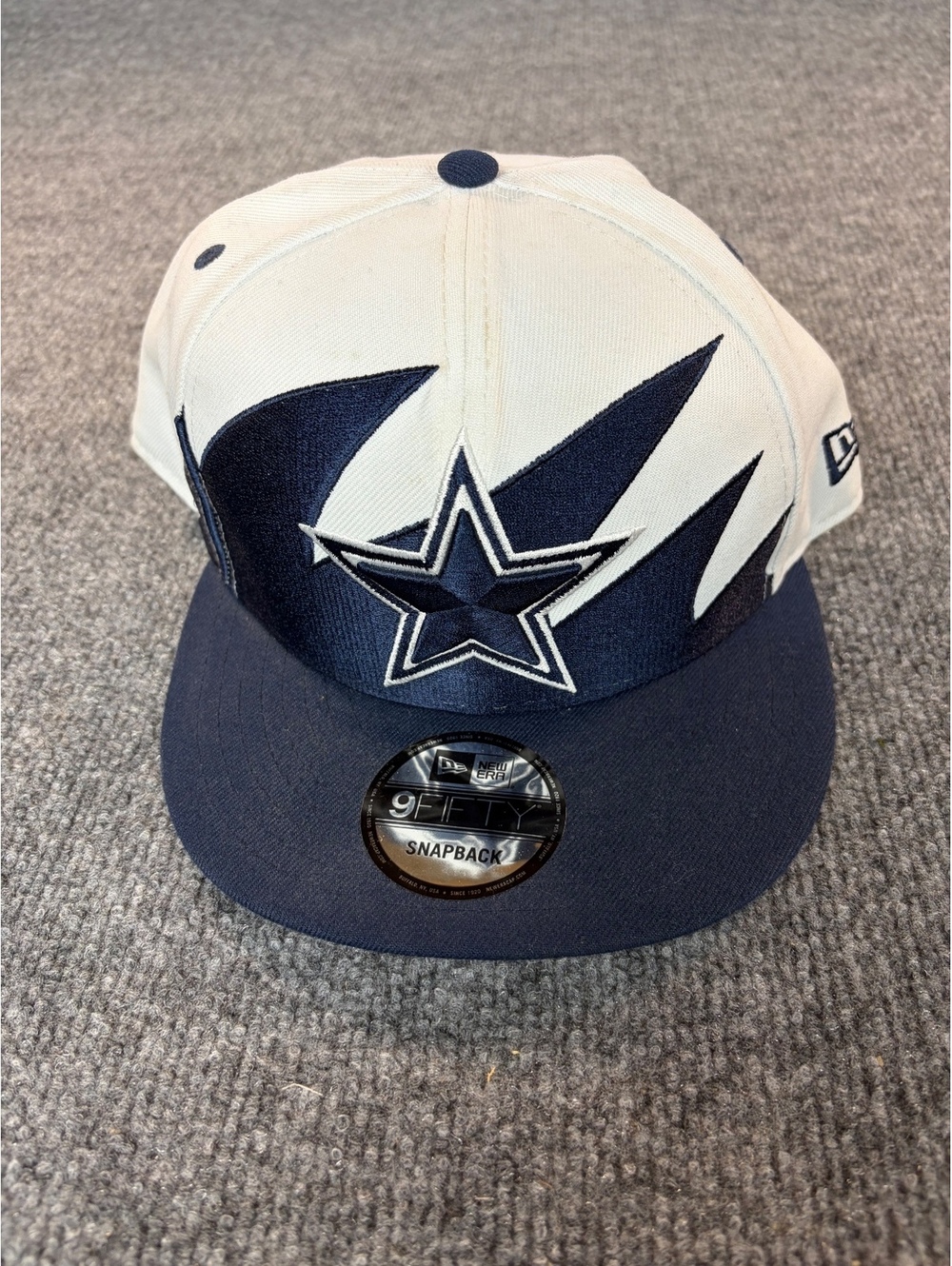 Dallas Cowboys cap new ERA 9/fifty retro wave shark tooth snapback